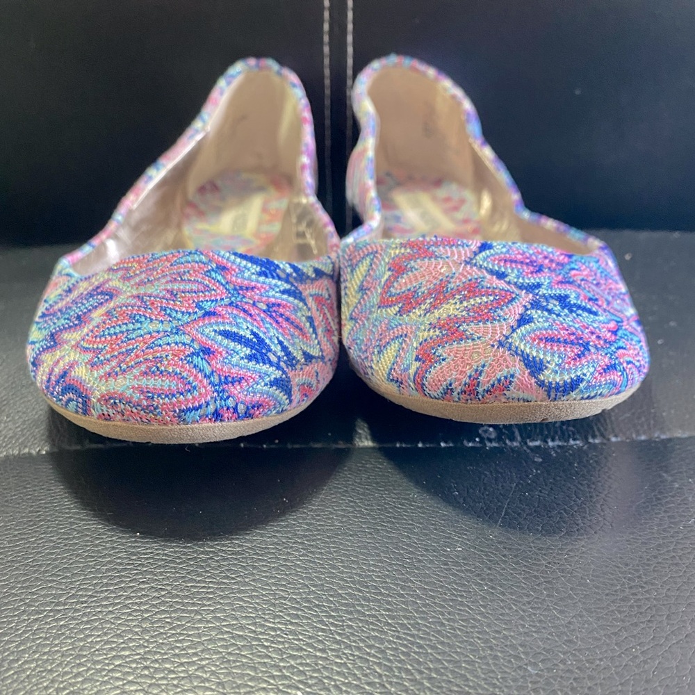 Steve Madden Women's Multicolor Flats Size 7.5M - Picture 4 of 13